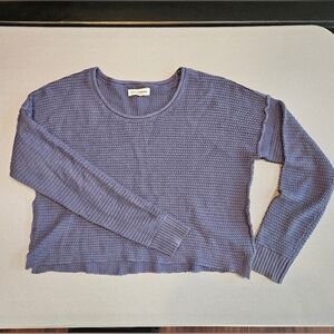 Cozy Super Soft Blue Knit Sweater / SMALL/ Lucky Brand